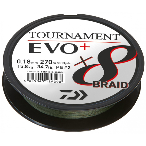 DAIWA 8X BRAID EVO TOURNAMENT