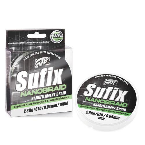 SUFIX NANO BRAID ULTRA LIGHT(100MTRS)